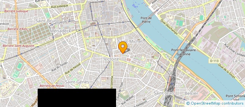 localisation de l'entreprise NORAMA  BORDEAUX