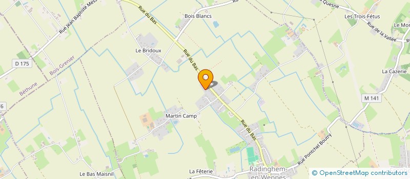 localisation de l'entreprise NORANNA  RADINGHEM-EN-WEPPES