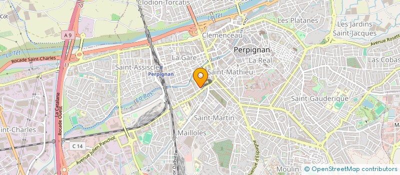 localisation de l'entreprise NORARIEGE à PERPIGNAN
