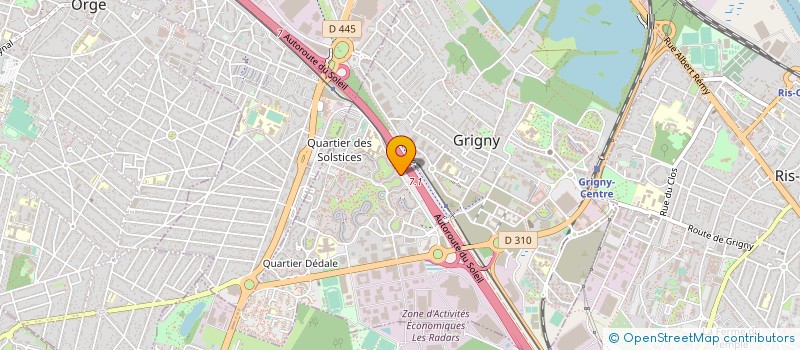 localisation de l'entreprise NORASSOBA à GRIGNY