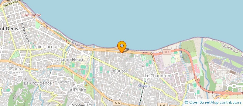 localisation de l'entreprise NORAUDIO à SAINT-DENIS