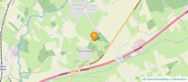 localisation de l'entreprise NORAY CONSEIL & STRATEGIE  VILLAINES-LA-GONAIS