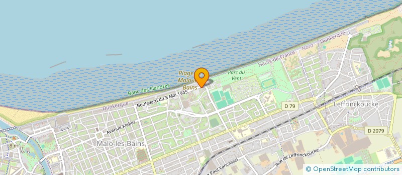 localisation de l'entreprise NORAZUR à DUNKERQUE