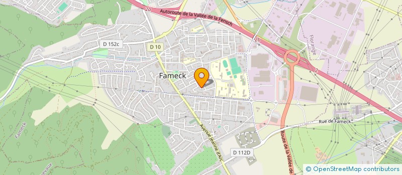 localisation de l'entreprise NORB MENUISERIE à FAMECK