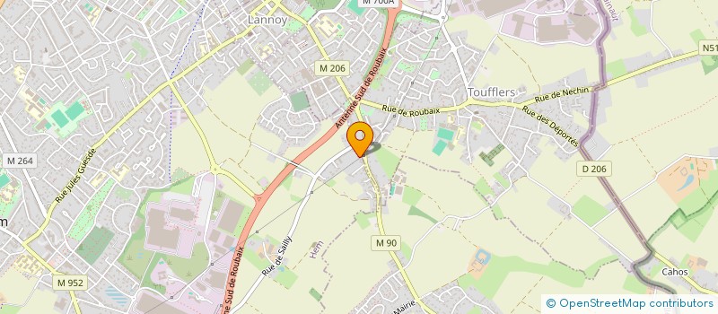 localisation de l'entreprise NORBATIR  HEM