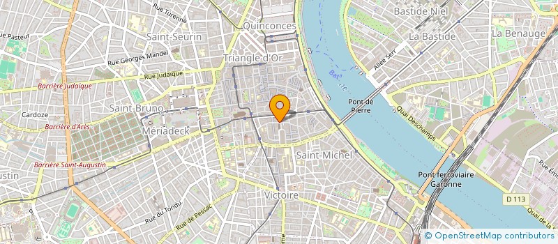 localisation de l'entreprise NORBER  BORDEAUX