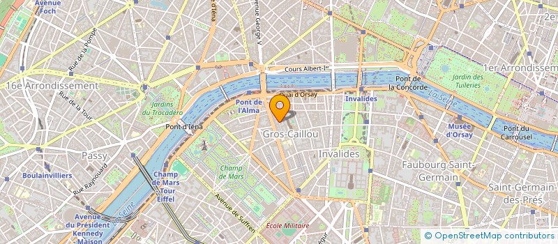 localisation de l'entreprise NORBERT DESMARD SEGAL - N.D.S  PARIS