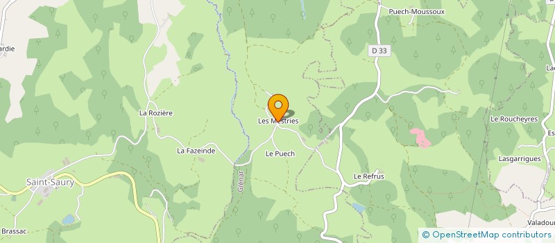 localisation de l'entreprise NORBERT FAYON INVESTISSEMENTS à LAROQUEBROU