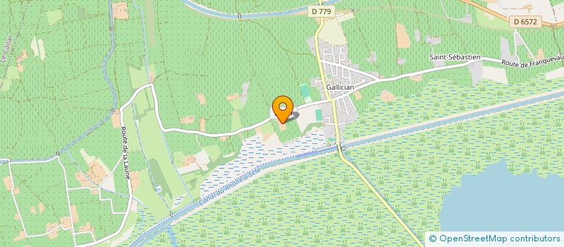 localisation de l'entreprise NORBERT REQUIER SA à VAUVERT