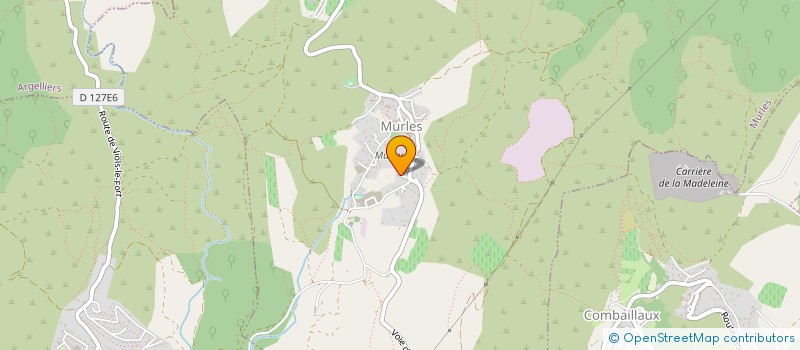 localisation de l'entreprise NORBERTO GARRY MACONNERIE  MURLES