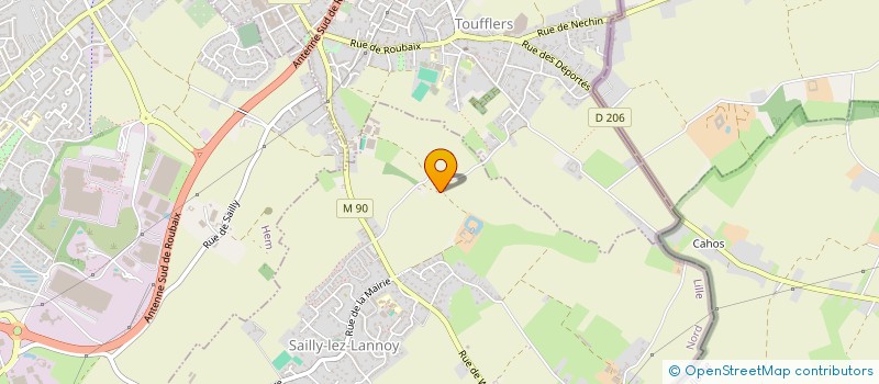 localisation de l'entreprise NORCERAM SOC à LYS-LEZ-LANNOY