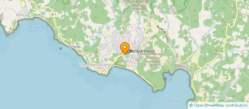 localisation de l'entreprise NORCLIM SARL à M'TSANGAMOUJI