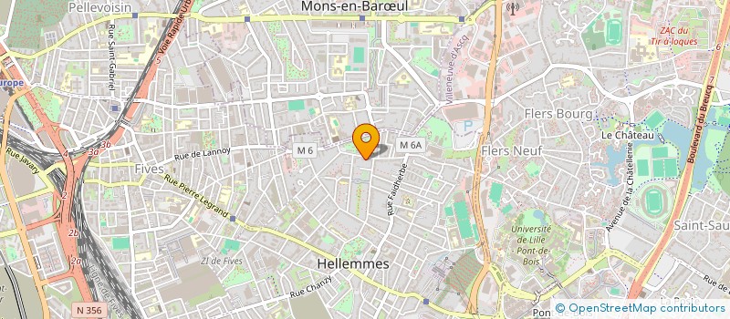localisation de l'entreprise NORCO à LILLE