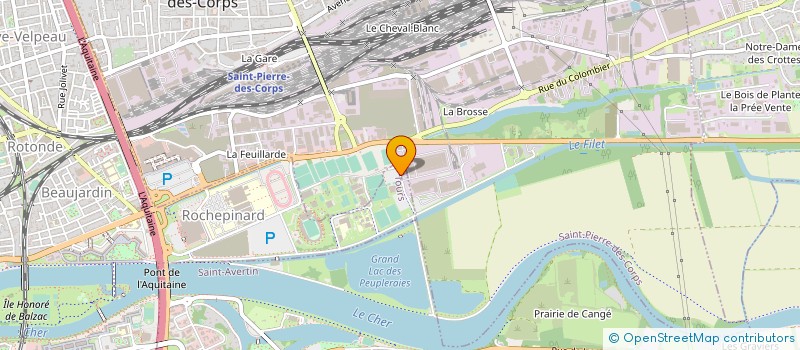 localisation de l'entreprise NORCOUTE NOUVELLE DISTRIBUTION FRANCAISE à TOURS