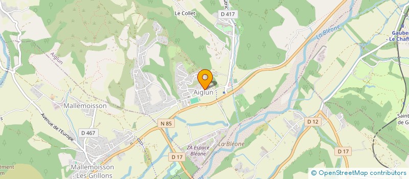 localisation de l'entreprise NORD 04 MAISON MEDICALE DE GARDE à AIGLUN