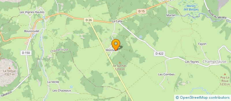 localisation de l'entreprise NORD 262  CHAMPCLAUSE