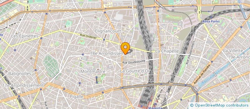 localisation de l'entreprise NORD  PARIS