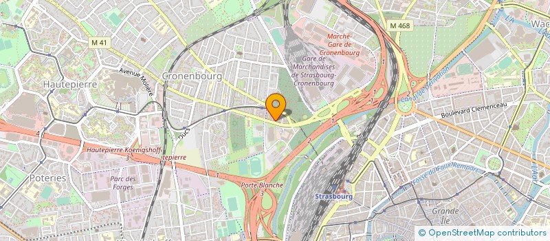 localisation de l'entreprise NORD à STRASBOURG