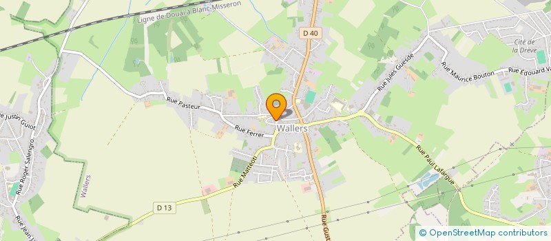 localisation de l'entreprise NORD AFFUTAGE DISTRIBUTION  WALLERS