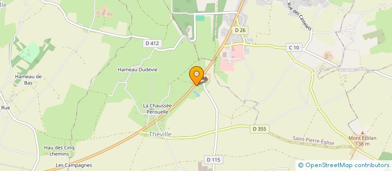 localisation de l'entreprise NORD ALU BOIS à THEVILLE