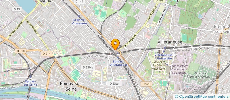 localisation de l'entreprise NORD ASSURANCES  DEUIL LA BARRE