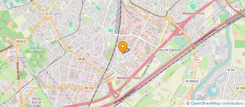 localisation de l'entreprise NORD-ATLAS à MONTPELLIER