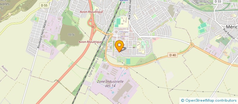 localisation de l'entreprise NORD AUTO 62  AVION