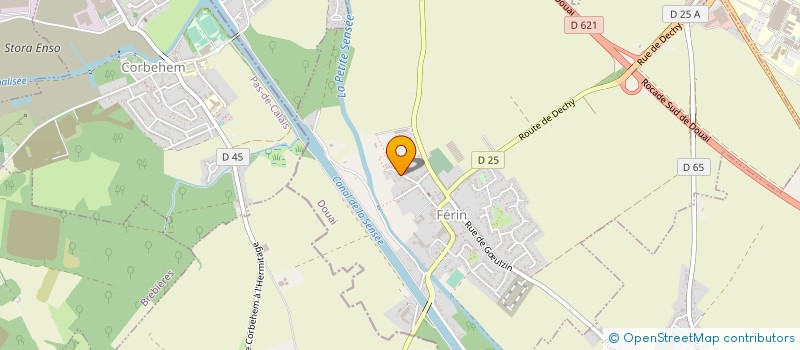 localisation de l'entreprise NORD AUTO OCCASIONS.FR  FERIN