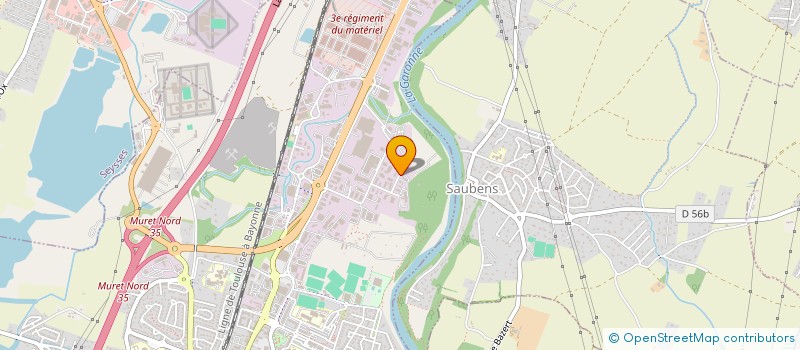 localisation de l'entreprise NORD AUTOMOBILE  MURET