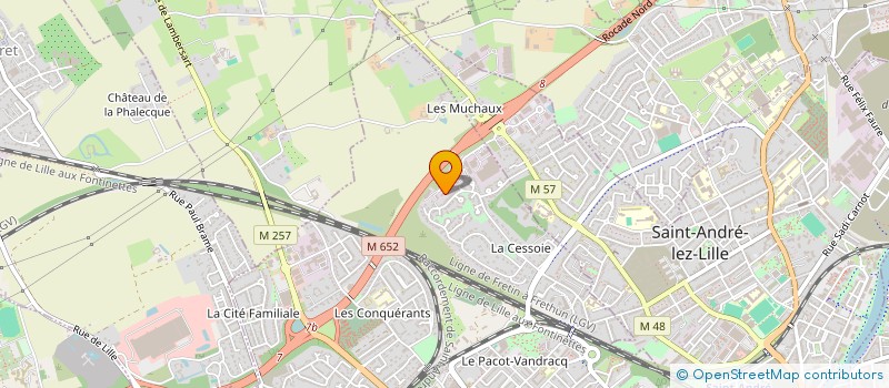 localisation de l'entreprise NORD BASSIN PARISIEN EXPERTISE à LAMBERSART