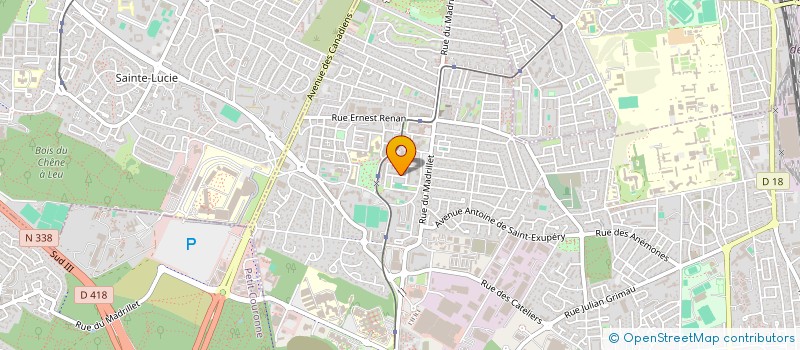 localisation de l'entreprise NORD BATIMENT à MENNECY