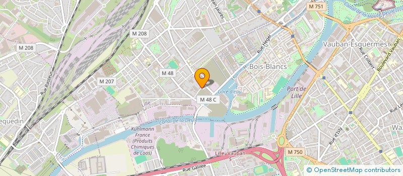 localisation de l'entreprise NORD CARRELAGE à LILLE