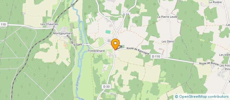 localisation de l'entreprise NORD CHARENTE  MOULINS-SUR-TARDOIRE