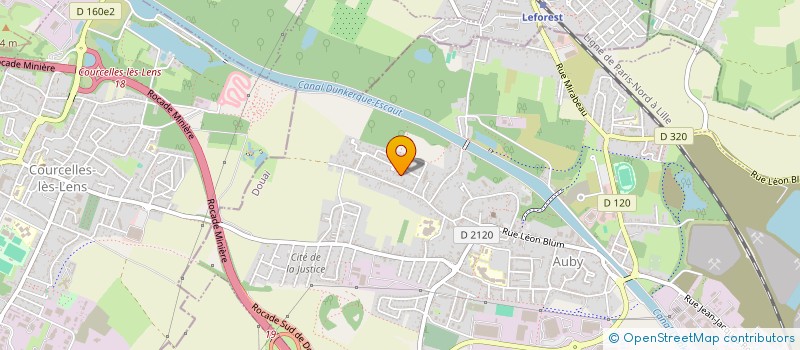 localisation de l'entreprise NORD CLEAN CONCEPT  AUBY