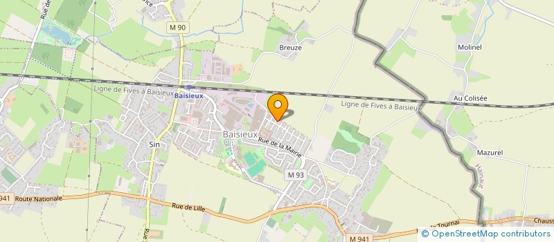 localisation de l'entreprise NORD CLEAN SOLUTIONS  BAISIEUX