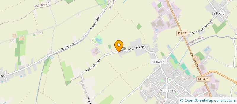 localisation de l'entreprise NORD CLUB à AUCHY-LES-MINES