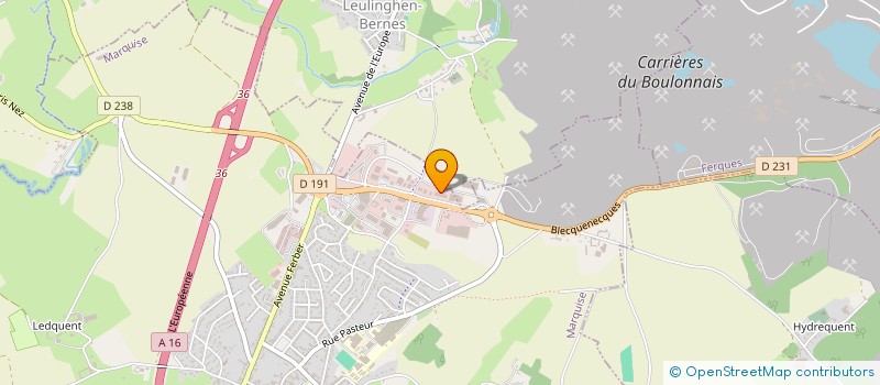 localisation de l'entreprise NORD COAST DISTRIBUTION  MARQUISE