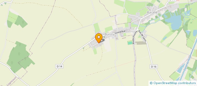 localisation de l'entreprise NORD COM EVENEMENTS  BUISSY