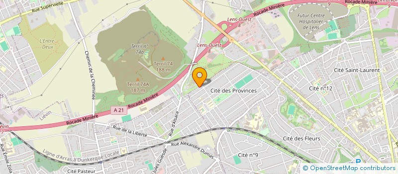 localisation de l'entreprise NORD CONCEPT à LOOS-EN-GOHELLE