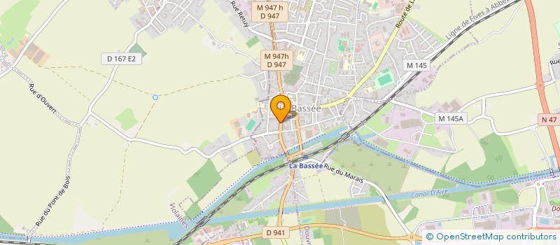 localisation de l'entreprise NORD CONCEPT PARTNERS  LA BASSEE