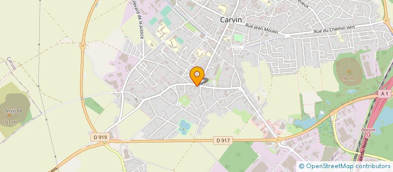 localisation de l'entreprise NORD CONFORT SERVICES à CARVIN