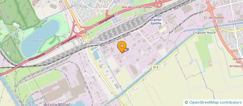 localisation de l'entreprise NORD CONTROLES ASSAINISSEMENT  GRANDE-SYNTHE