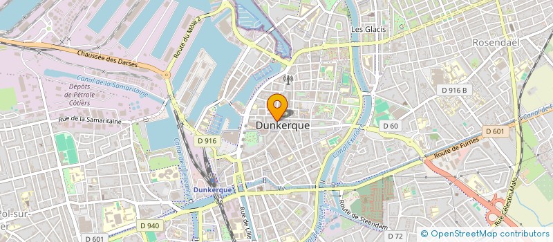 localisation de l'entreprise NORD COUVERTURE RENOVATION à DUNKERQUE