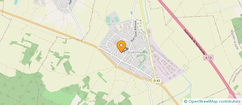 localisation de l'entreprise NORD DE SEINE AIRSOFT 78  ECQUEVILLY