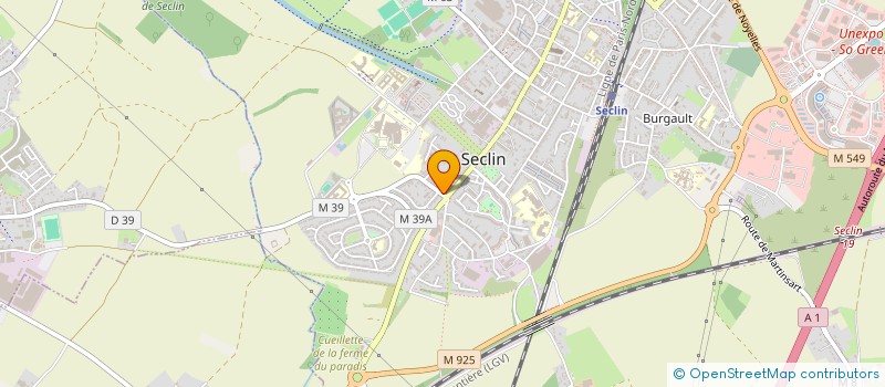 localisation de l'entreprise NORD DEFLOCAGE à SECLIN