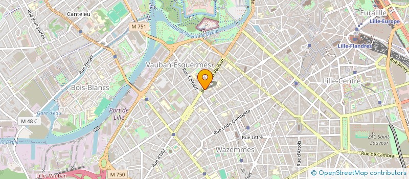 localisation de l'entreprise NORD DEPOTS SERVICES à LILLE