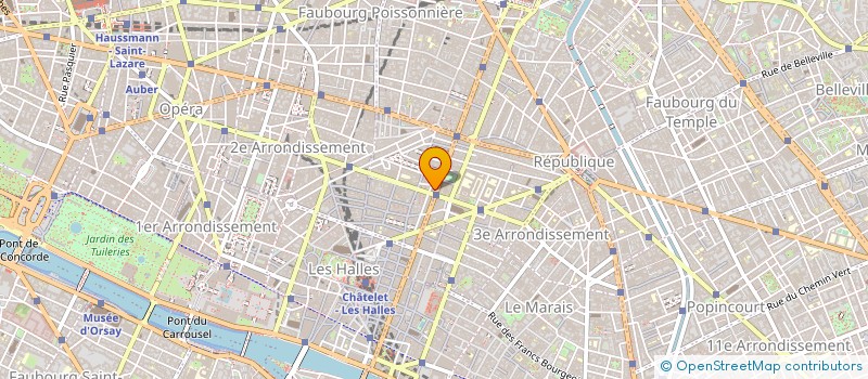 localisation de l'entreprise NORD DIFFUSION à PARIS