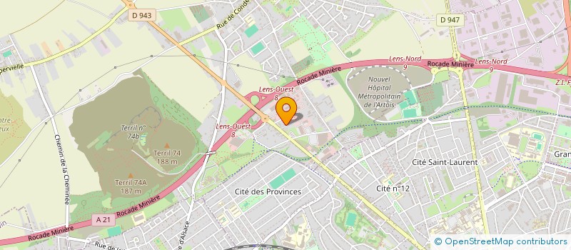 localisation de l'entreprise NORD DISTRIBUTION  LOOS-EN-GOHELLE