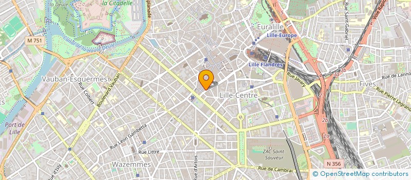 localisation de l'entreprise NORD DISTRIBUTION MUSIK à LILLE