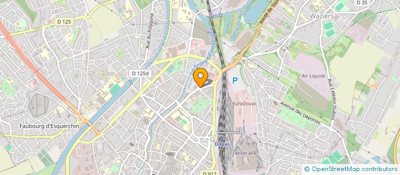 localisation de l'entreprise NORD DOUAI ETANCHEITE  DOUAI